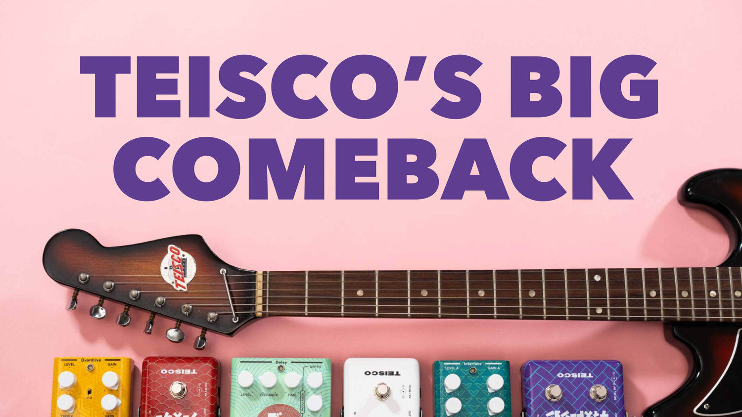TEISCO'S BIG COMEBACK – JHS Pedals