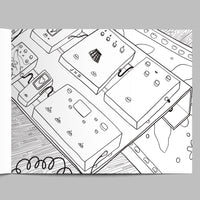 THE GUITAR COLORING BOOK