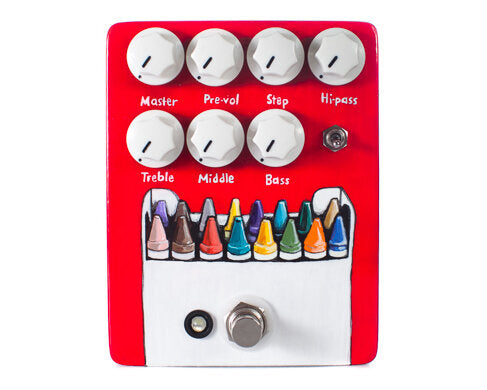 hand painted guitar pedals COLOUR BOX HAND PAINT – JHS Pedals