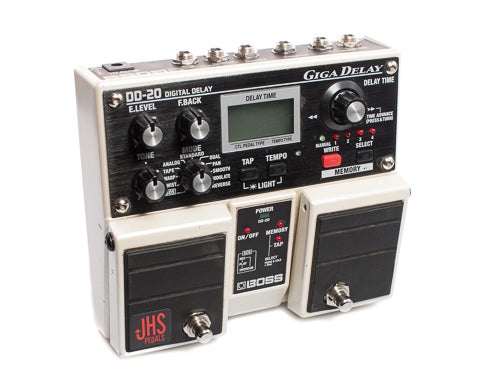 boss delay pedal dd 20 BOSS DD-20 SOFT TOUCH MOD – JHS Pedals