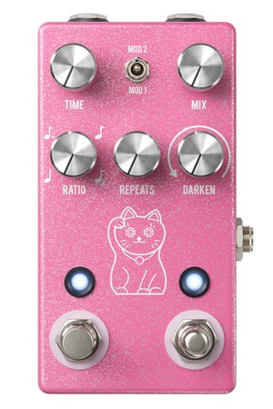 cat guitar pedal LUCKY CAT DELAY – JHS Pedals