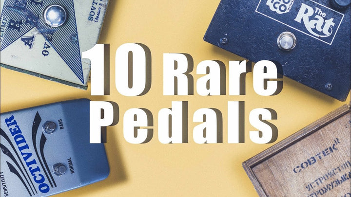 12 RARE PEDALS