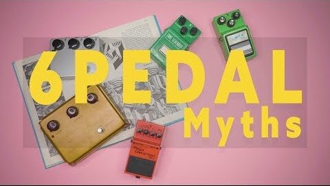 TOP 6 PEDAL MYTHS