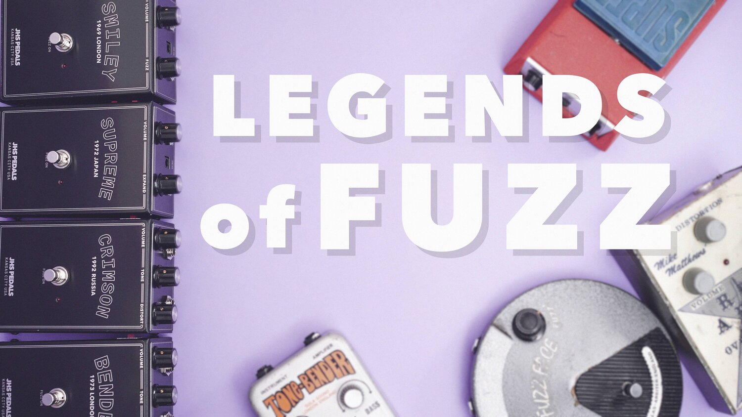 新品 JHS Pedals Legends of Fuzz SUPREME JHS Legends of Fuzz Supreme Fuzz Pedal
