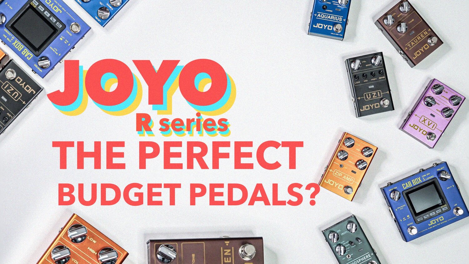 JOYO R SERIES: THE PERFECT BUDGET GUITAR PEDALS? – JHS Pedals