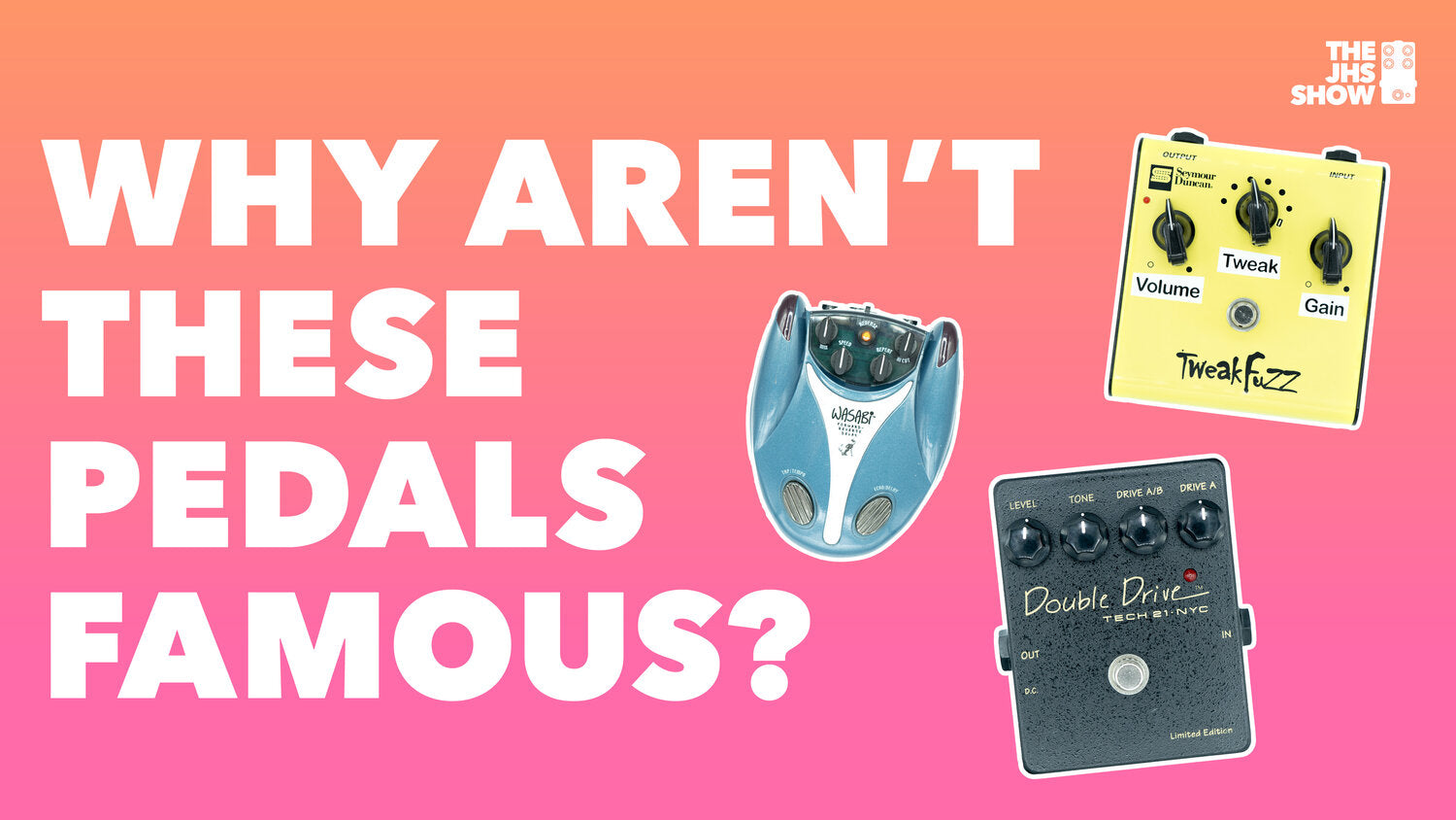 3 GUITAR PEDALS THAT SHOULD HAVE BEEN FAMOUS – JHS Pedals