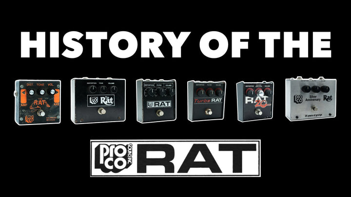 PROCO RAT PEDAL MYTHS, HISTORY, AND TIMELINE