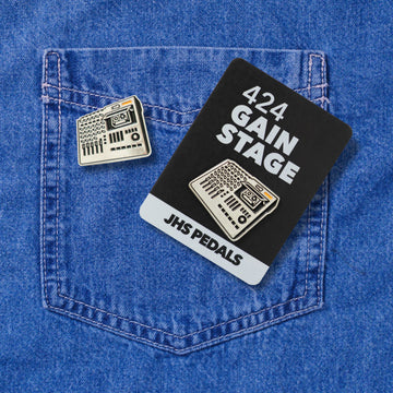 424 Gain Stage Enamel Pin