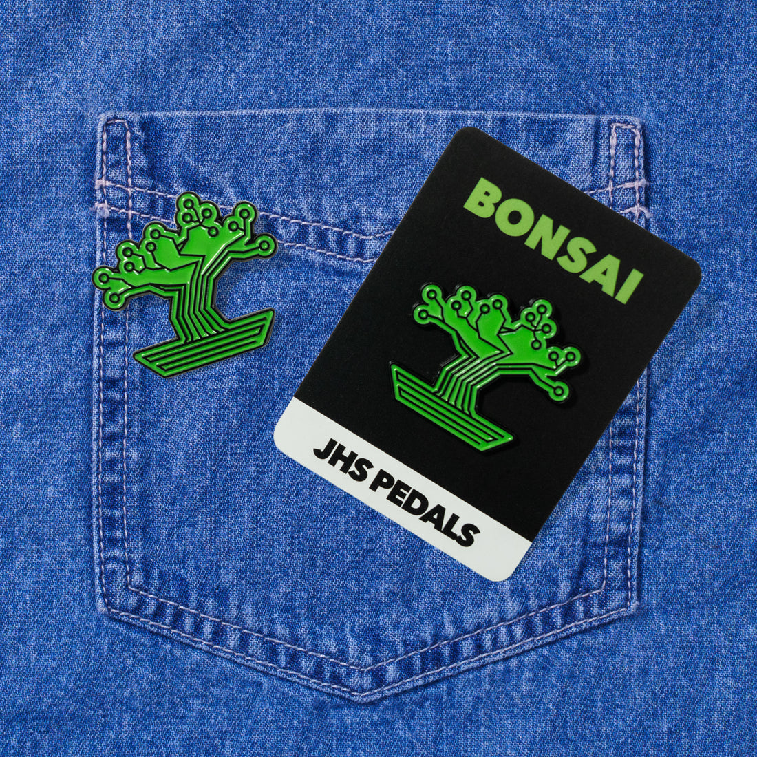 Bonsai Enamel Pin
