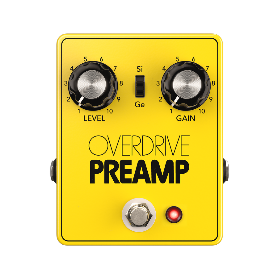OVERDRIVE PREAMP YELLOW – JHS Pedals