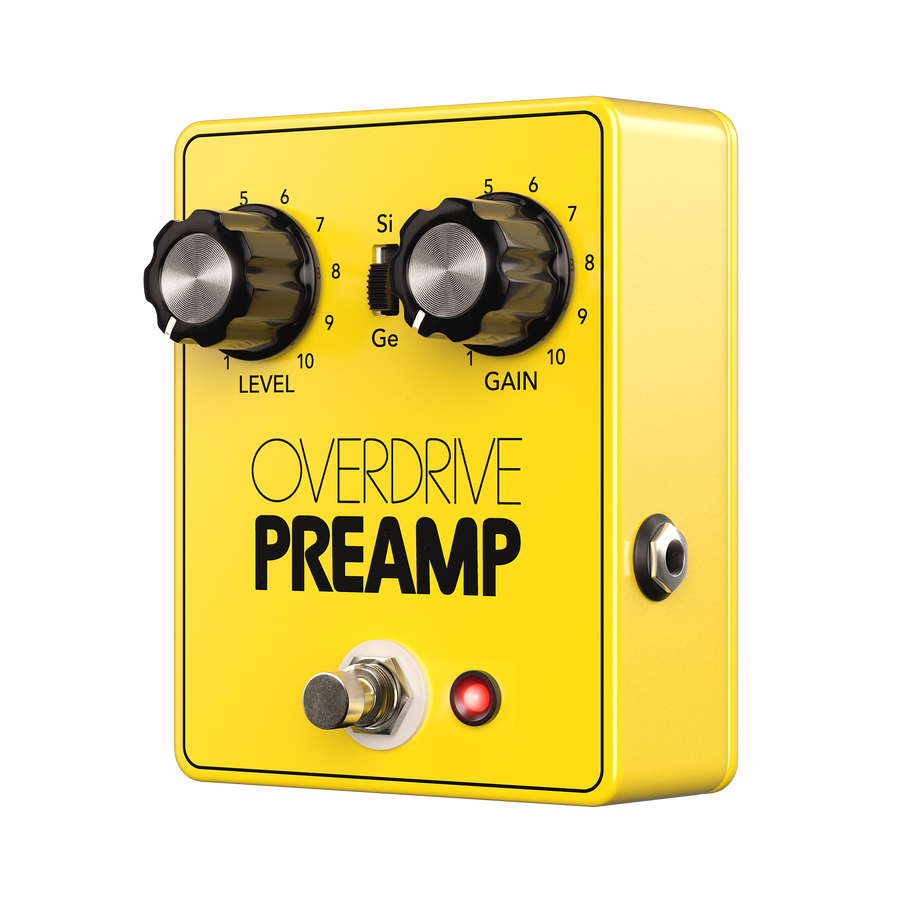 OVERDRIVE PREAMP YELLOW – JHS Pedals