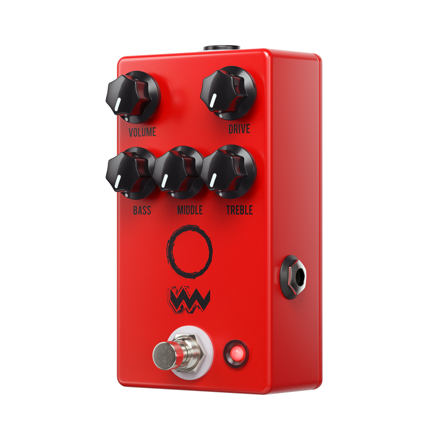 自作Angry Charlie V3/赤P/9〜18V電源対応 ANGRY CHARLIE V3 – JHS Pedals