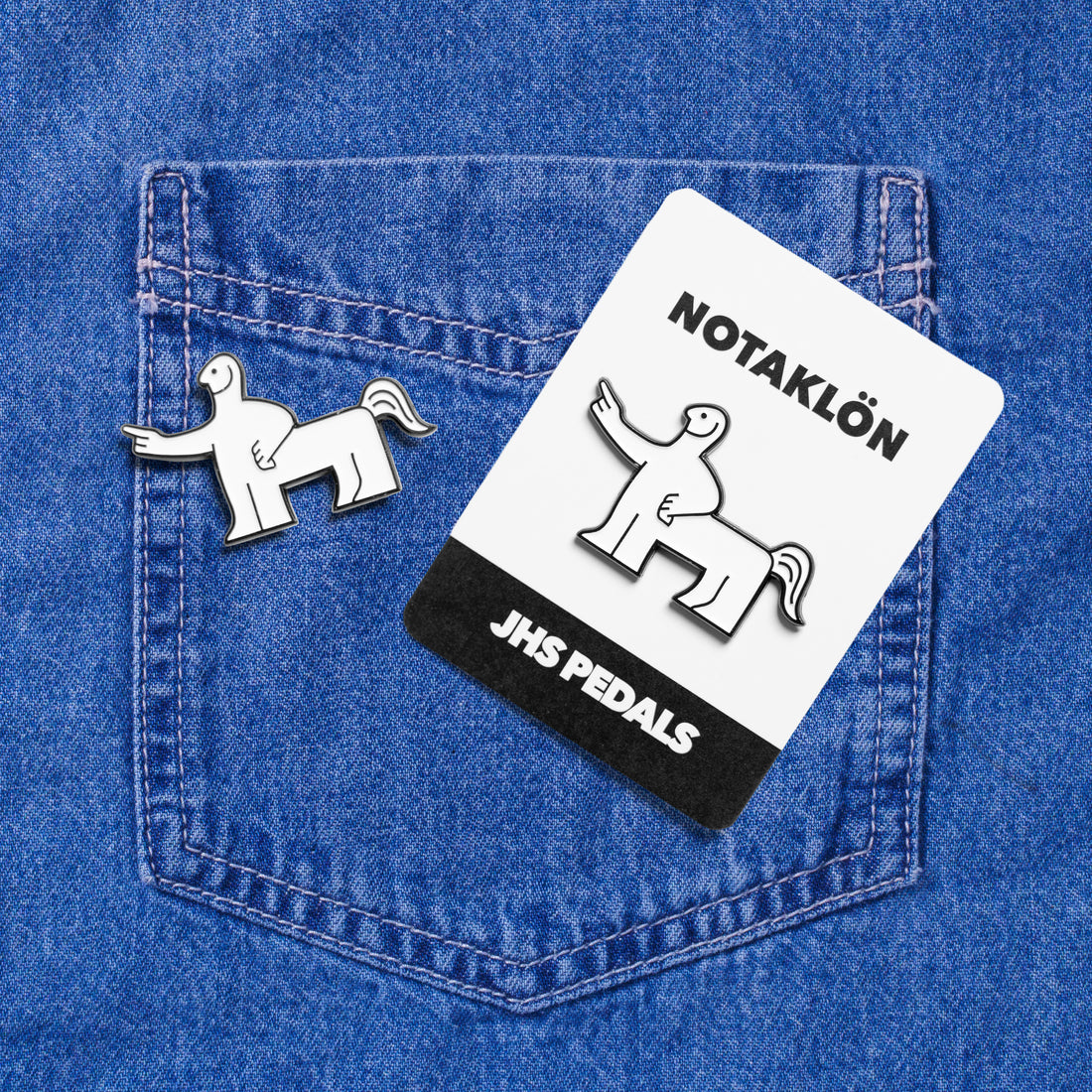 NOTAKLÖN Character Enamel Pin