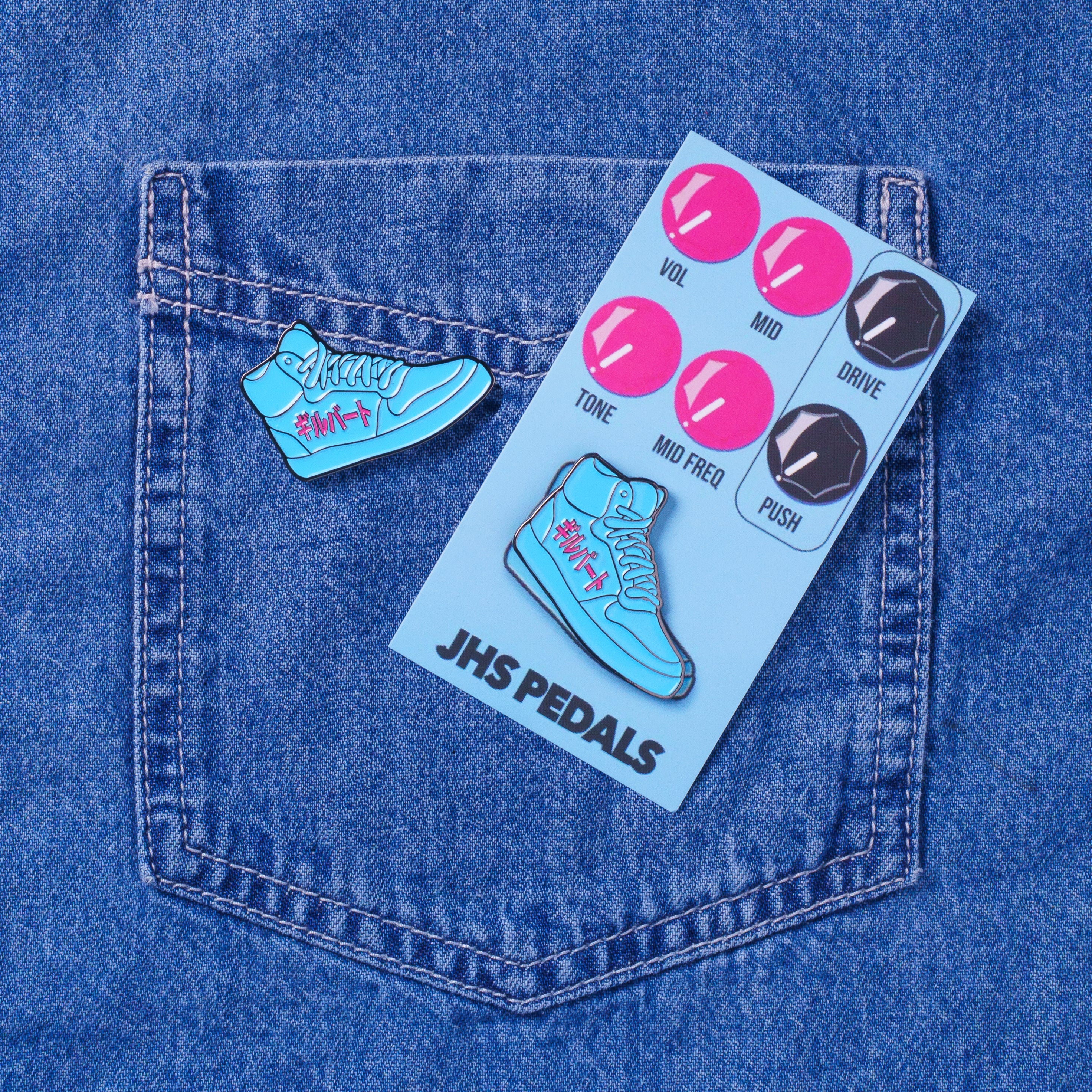 Johnstech Pin PG-14 Enamel Pin – JHS Pedals