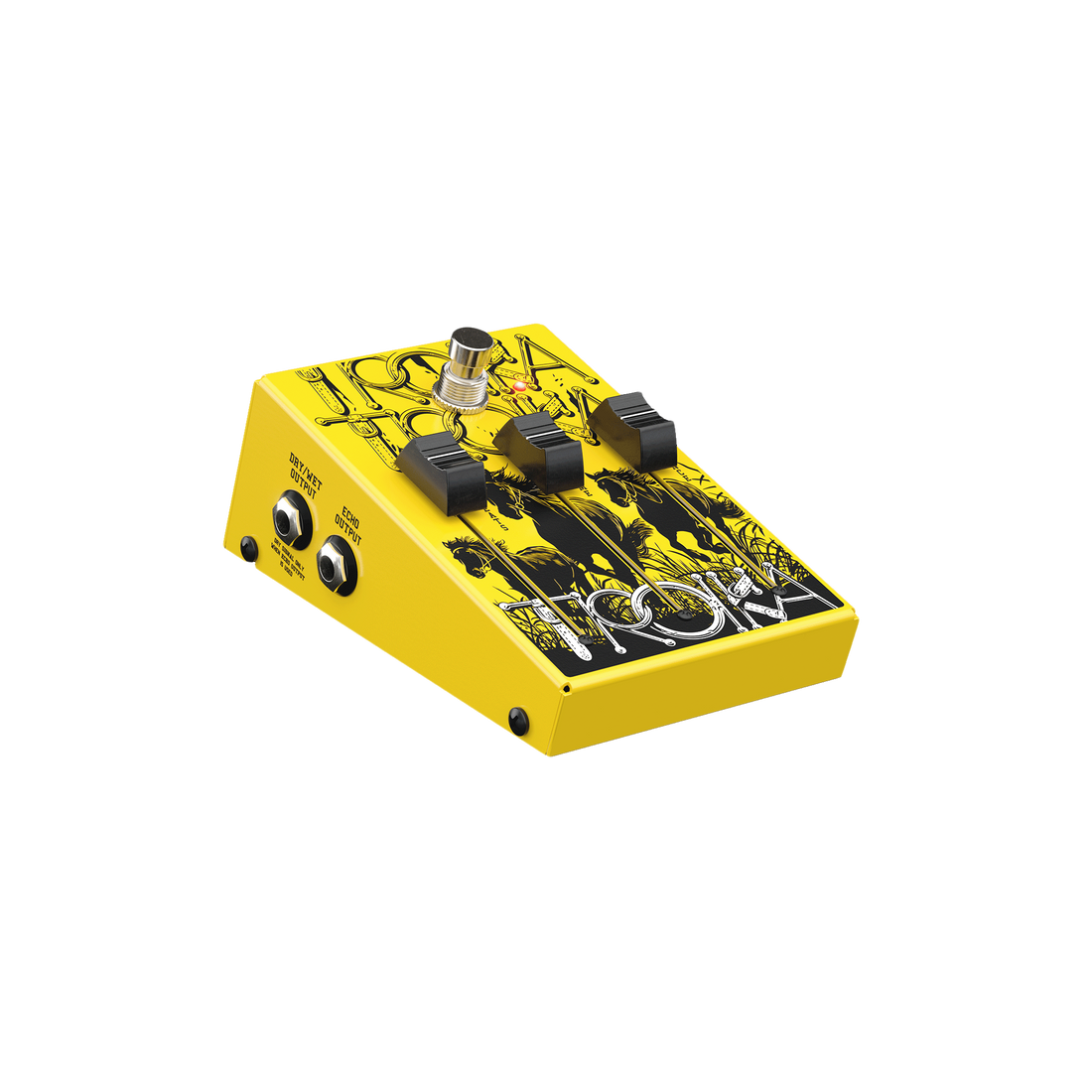 yellow guitar pedals TROIKA – JHS Pedals