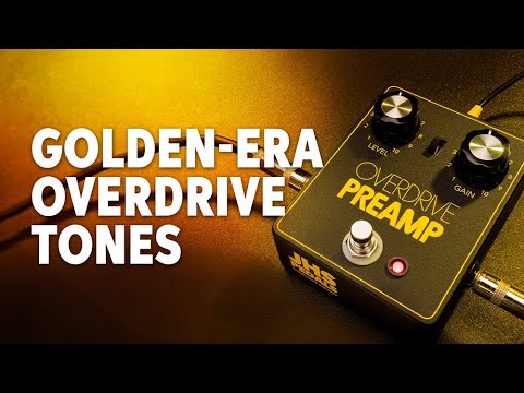 golden era pedal OVERDRIVE PREAMP YELLOW – JHS Pedals