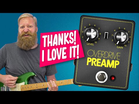 OVERDRIVE PREAMP YELLOW – JHS Pedals