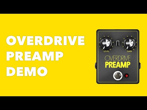 OVERDRIVE PREAMP YELLOW – JHS Pedals