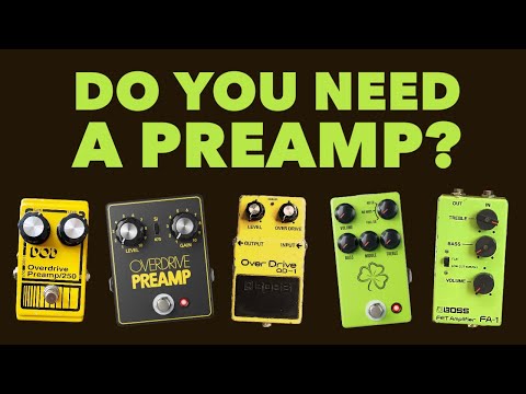 OVERDRIVE PREAMP YELLOW – JHS Pedals